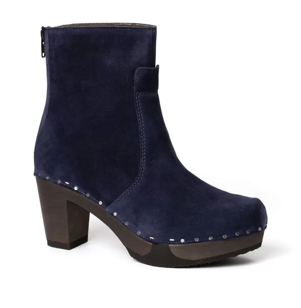 SOFTCLIX Franka Kaschmir Midnight (Dunkel)<Frau Stiefeletten