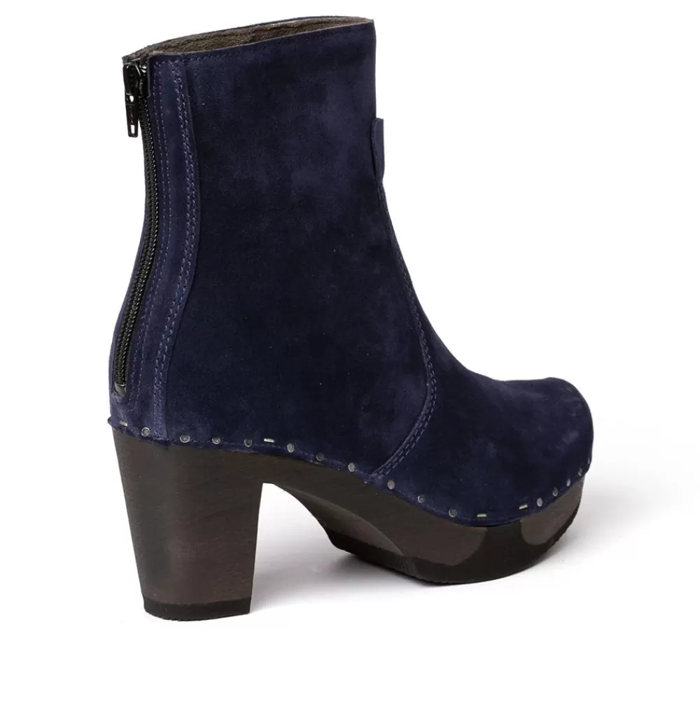 SOFTCLIX Franka Kaschmir Midnight (Dunkel)<Frau Stiefeletten