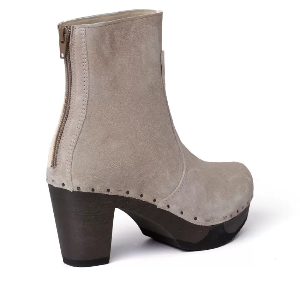 SOFTCLIX Franka Kaschmir Taupe (Dunkel)<Frau Stiefeletten