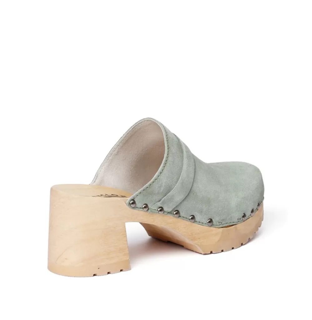 SOFTCLIX Henja Kaschmir Mint (Natur)<Frau Clogs