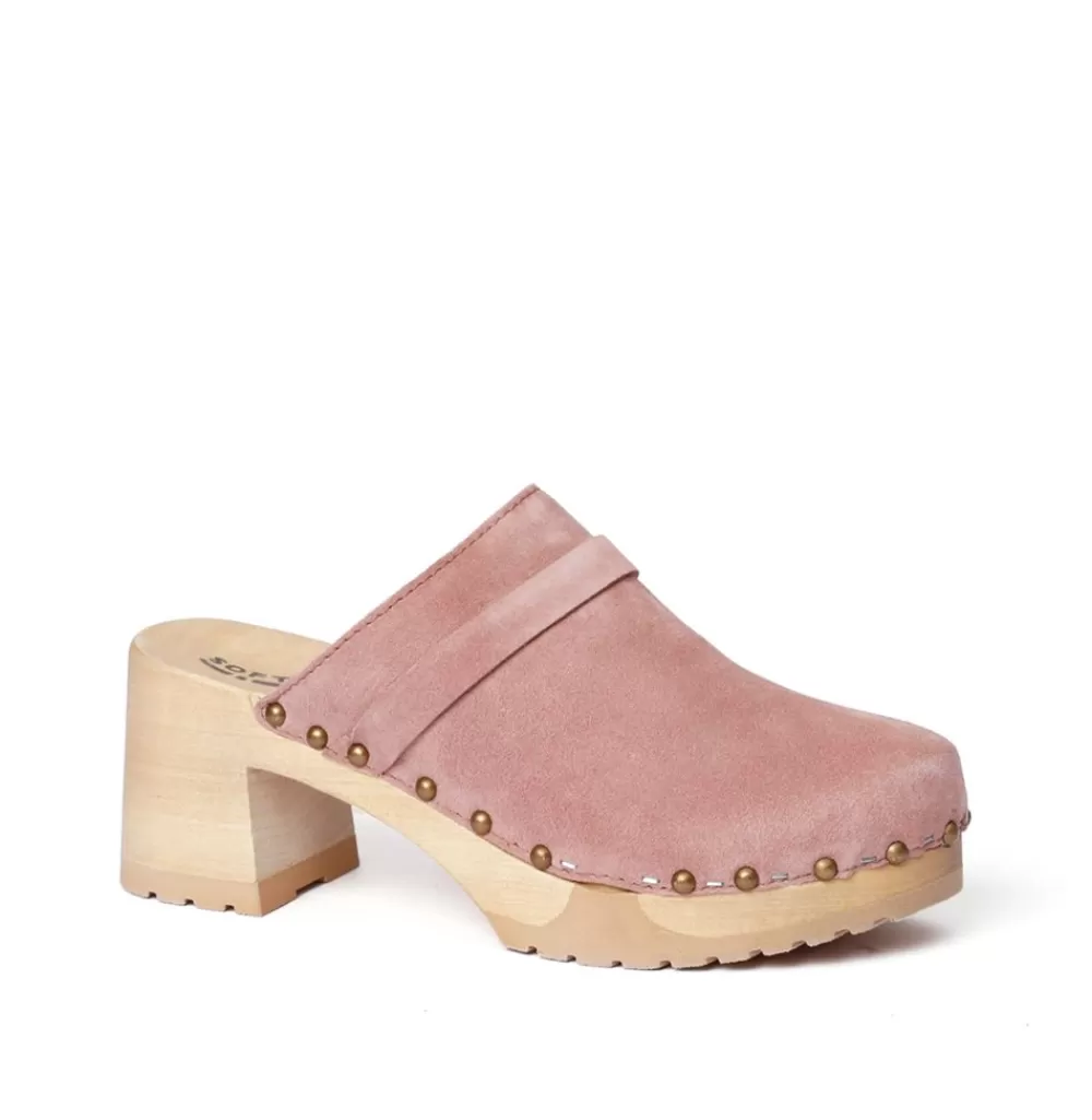 SOFTCLIX Henja Kaschmir Rose (Natur)<Frau Clogs