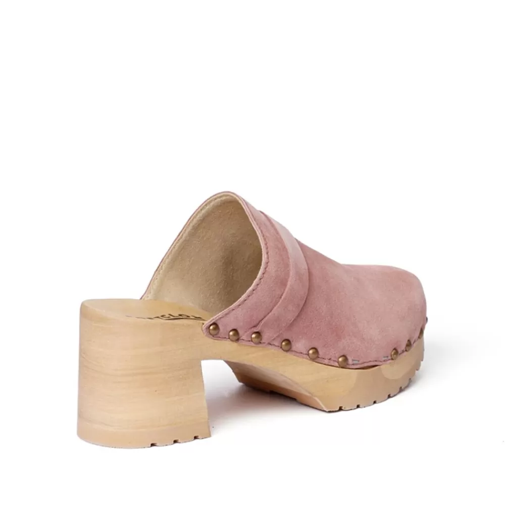 SOFTCLIX Henja Kaschmir Rose (Natur)<Frau Clogs