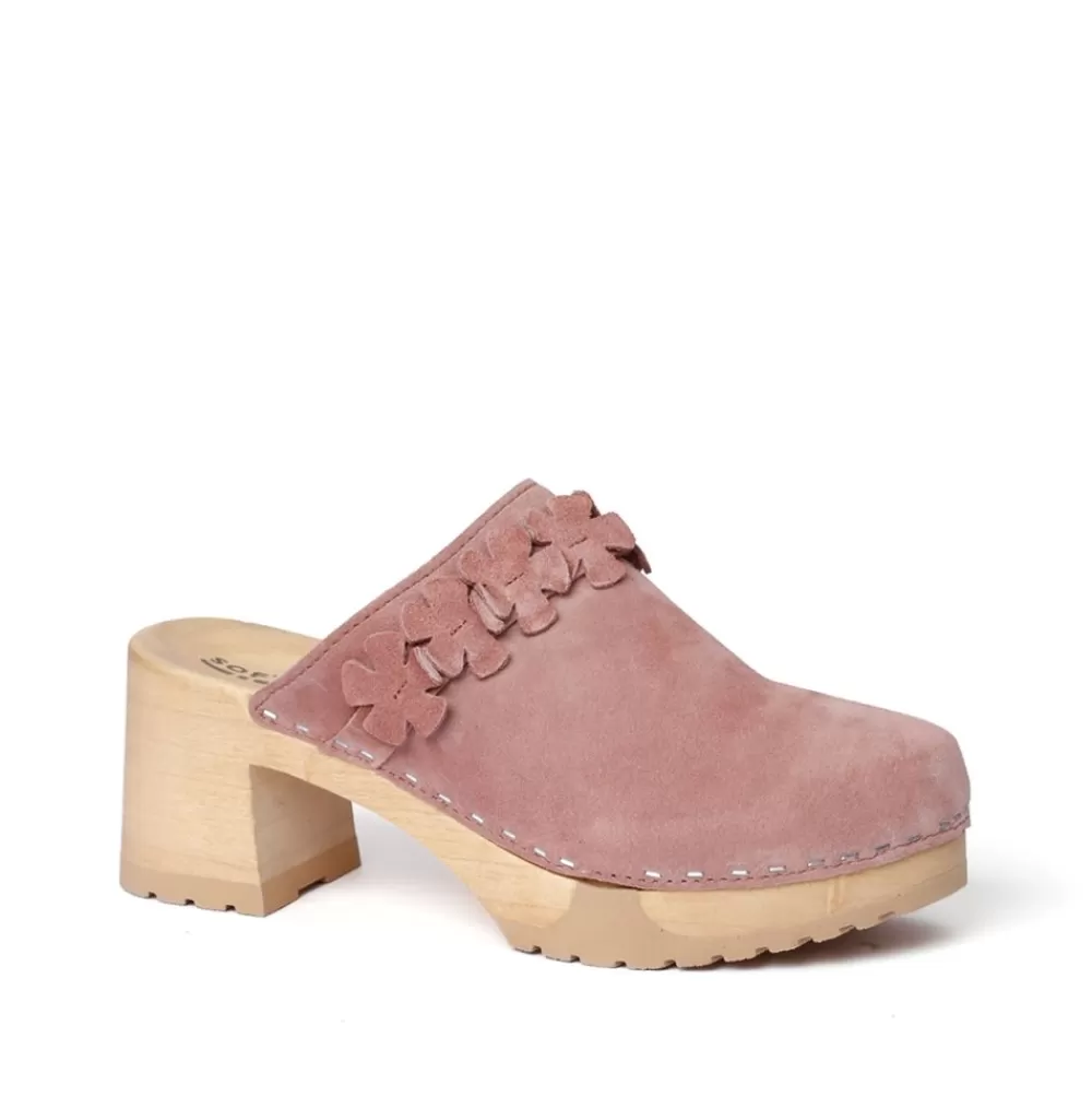 SOFTCLIX Hermine Kaschmir Rose (Natur)<Frau Clogs