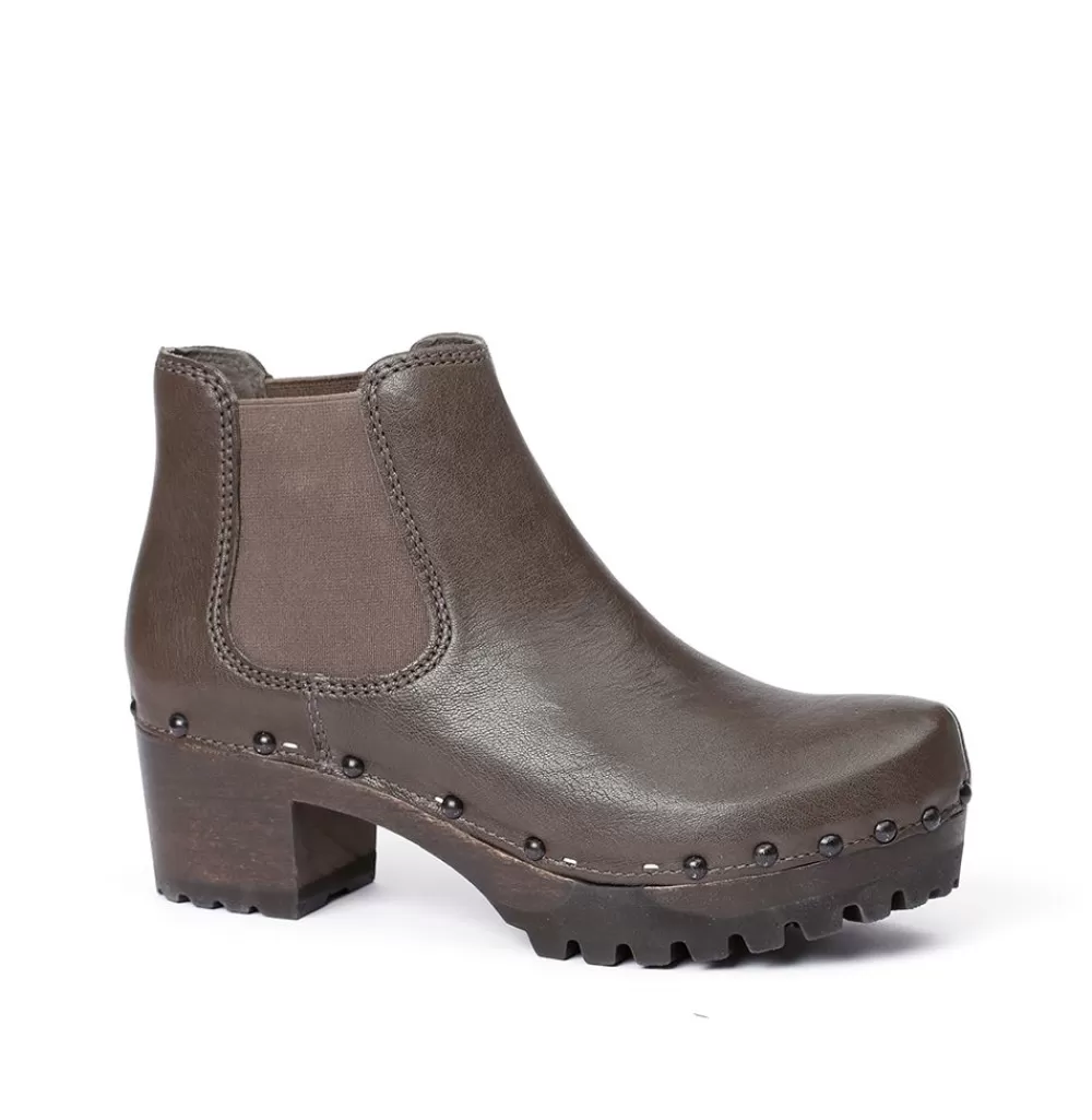 SOFTCLIX Isabelle Washed Nappa Dark Grey<Frau Stiefeletten