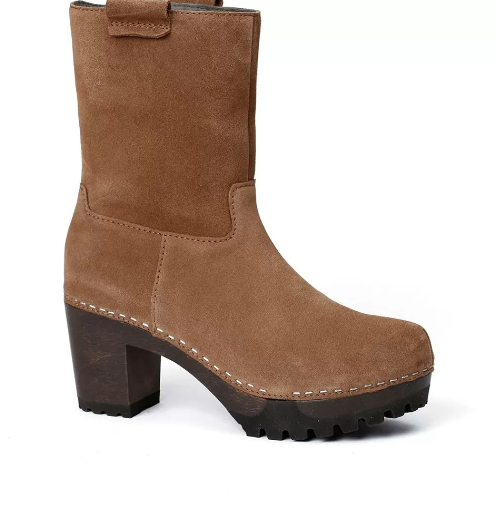 SOFTCLIX Octavia Kaschmir Whiskey<Frau Stiefeletten