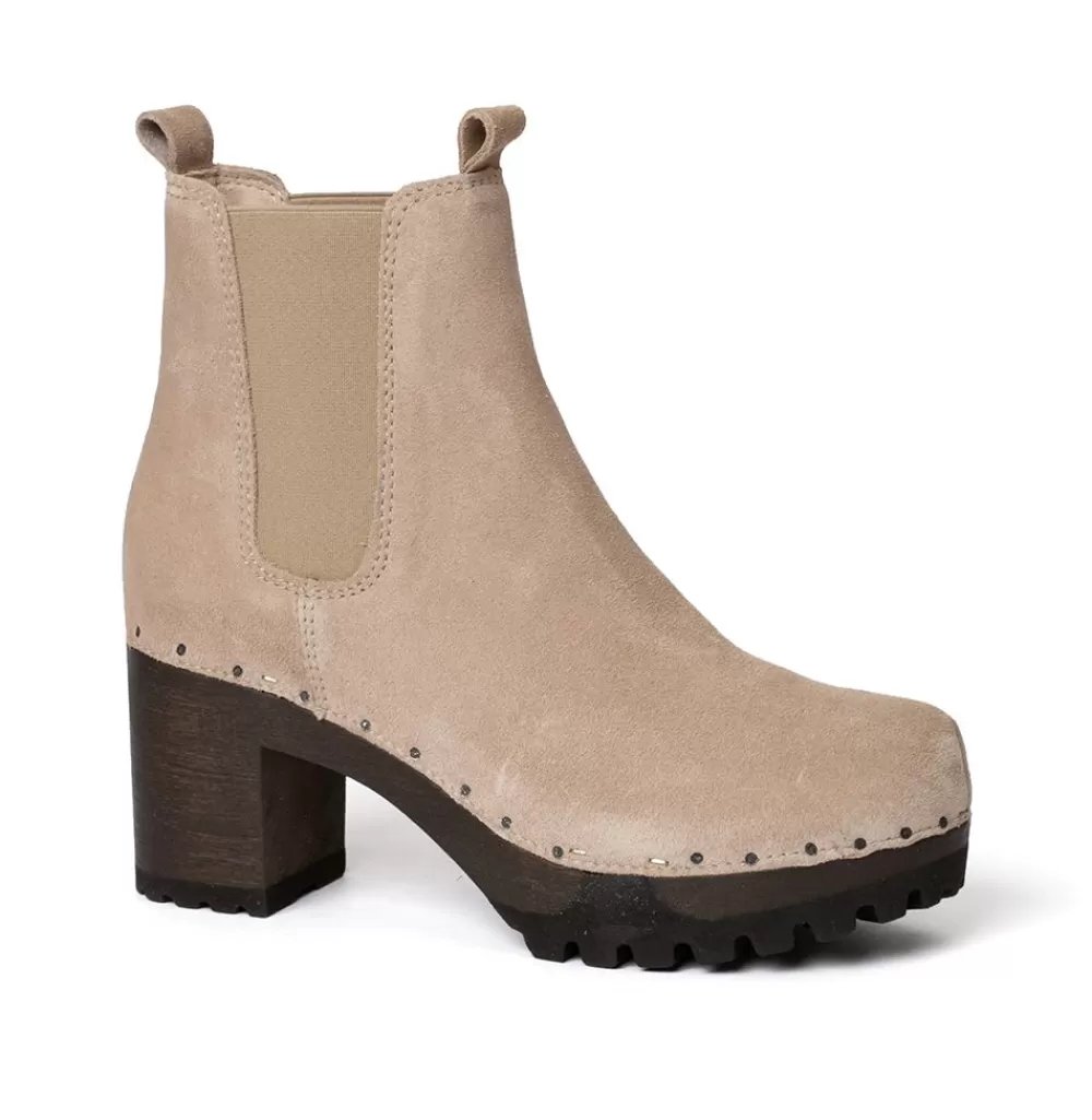 SOFTCLIX Odilia Kaschmir Taupe (Dunkel)<Frau Stiefeletten