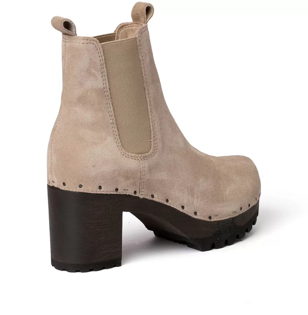 SOFTCLIX Odilia Kaschmir Taupe (Dunkel)<Frau Stiefeletten