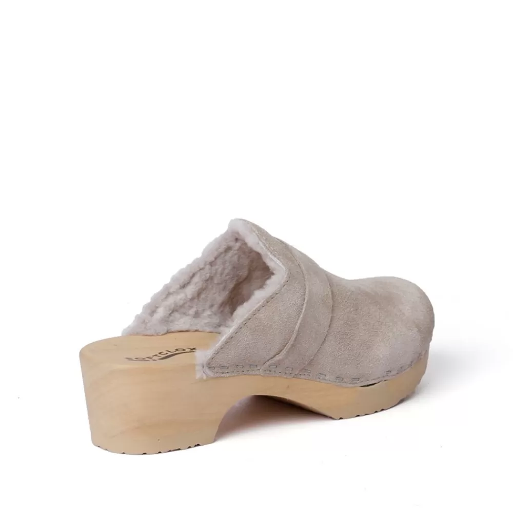 SOFTCLIX Taira Kaschmir/Lf Taupe (Natur)<Frau Clogs