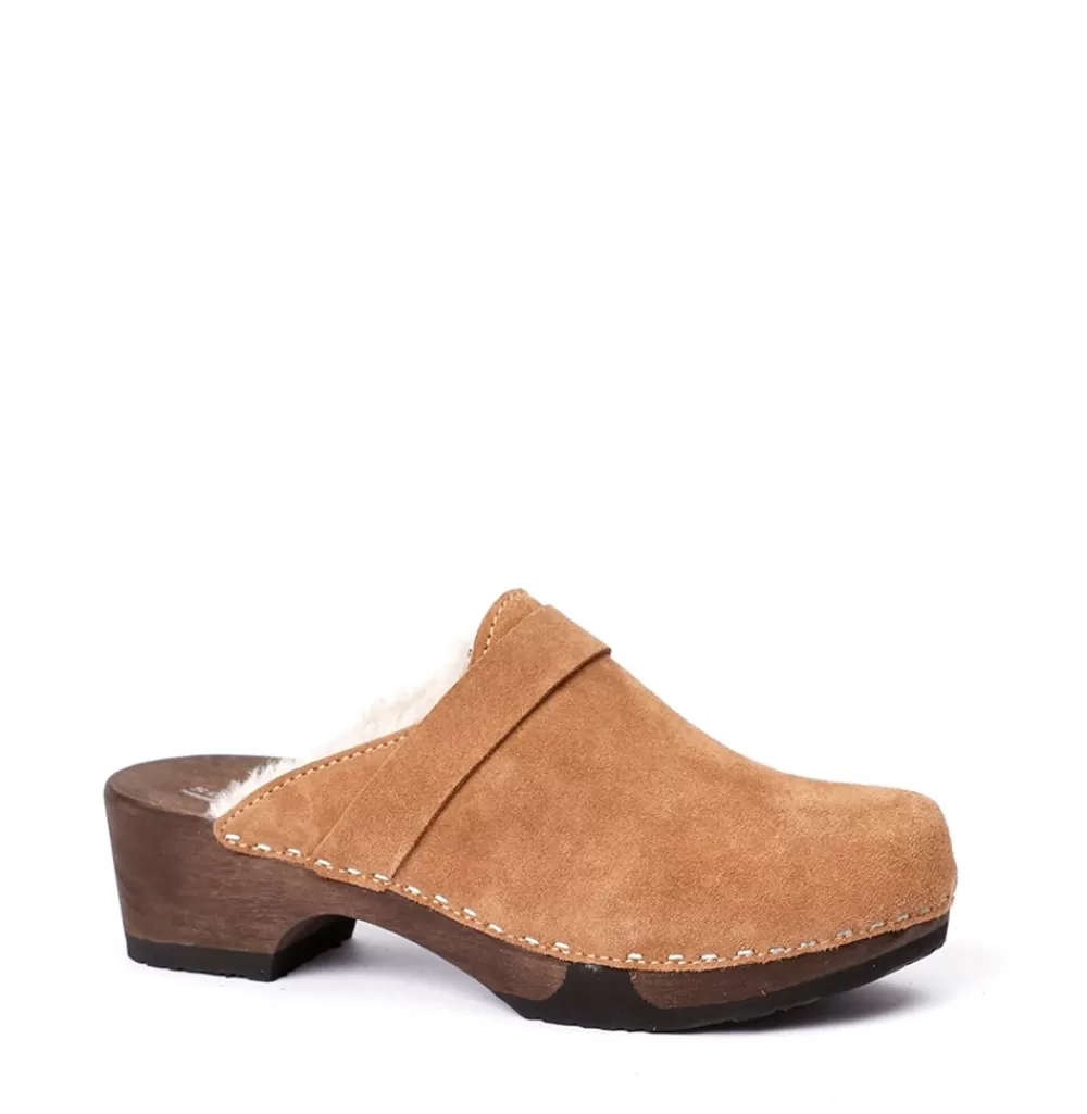 SOFTCLIX Taira Kaschmir/Lf Walnut<Frau Clogs