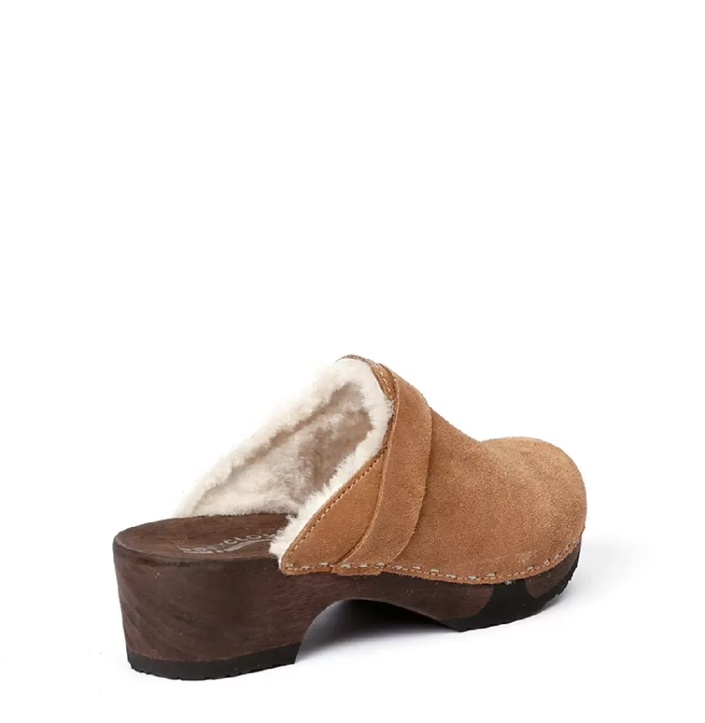 SOFTCLIX Taira Kaschmir/Lf Walnut<Frau Clogs