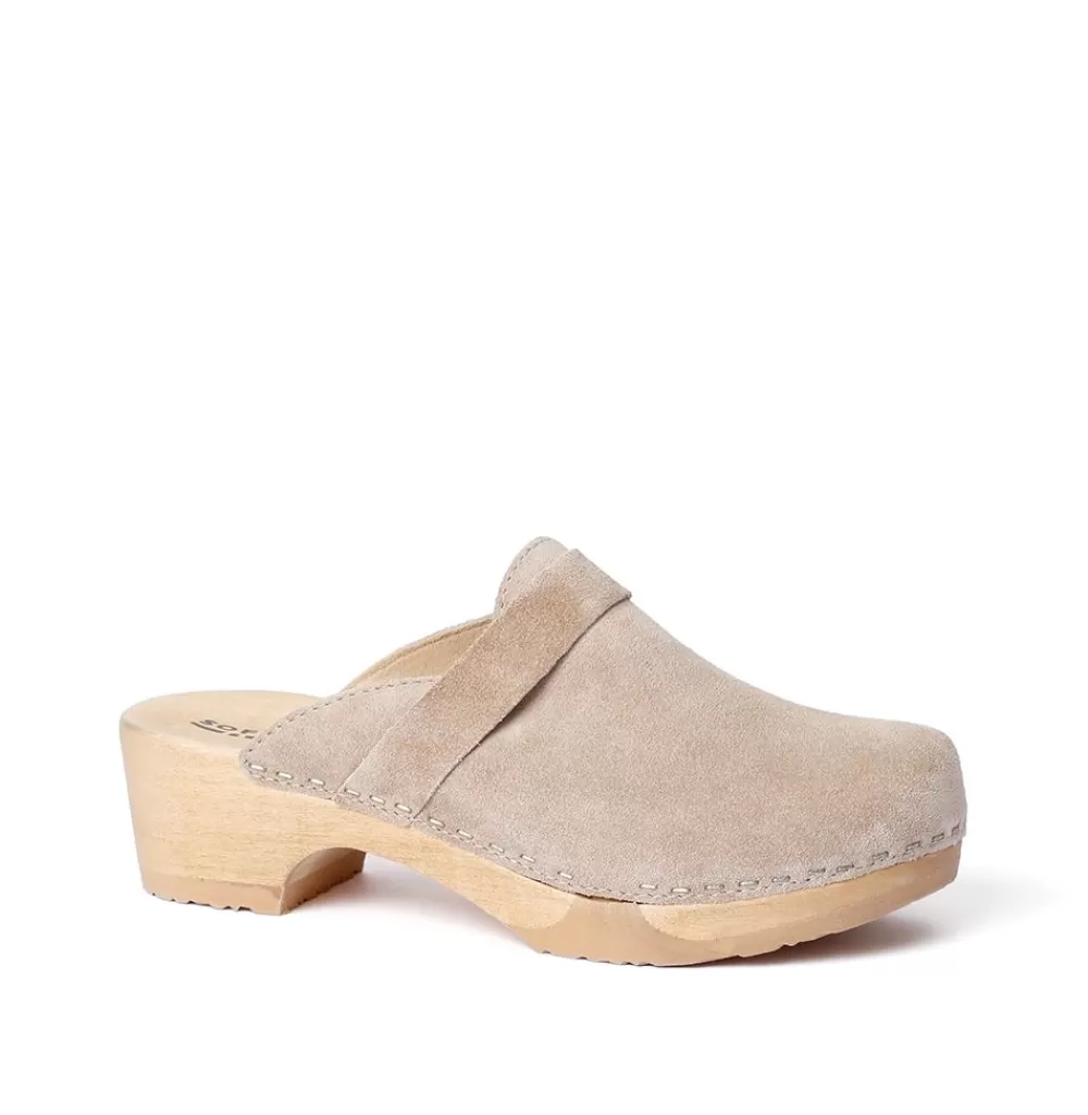 SOFTCLIX Tamina Kaschmir Taupe (Natur)<Frau Clogs