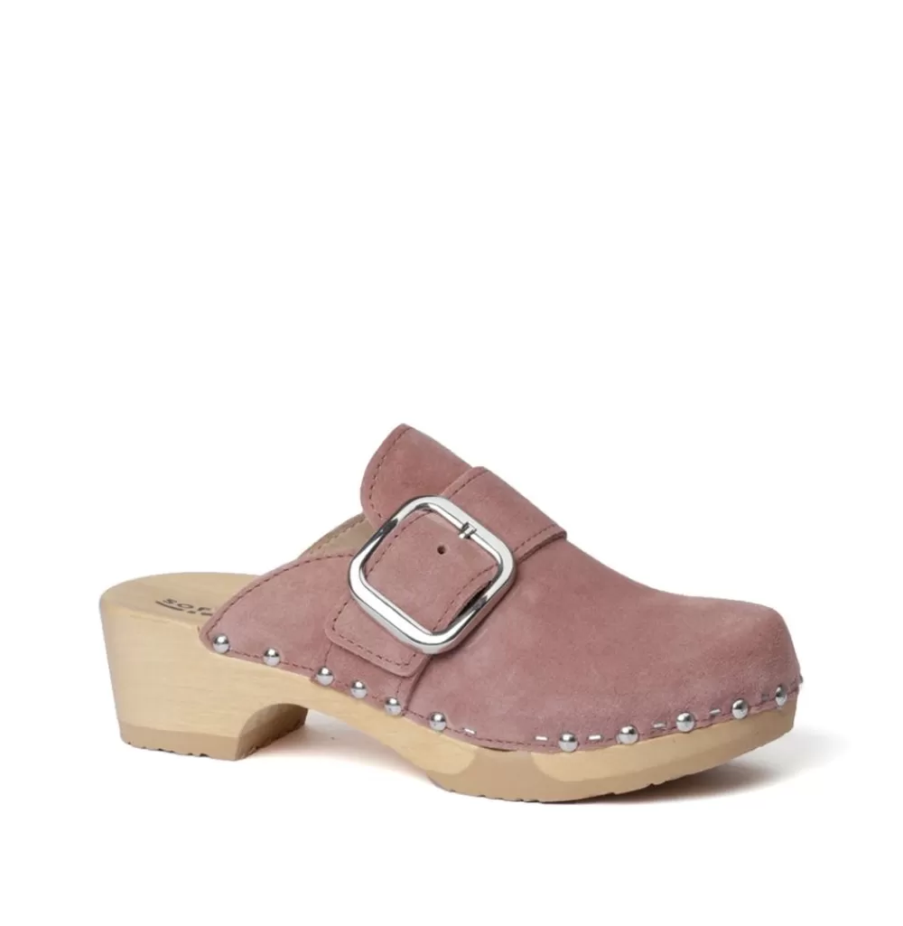 SOFTCLIX Tessa Kaschmir Rose (Natur)<Frau Clogs